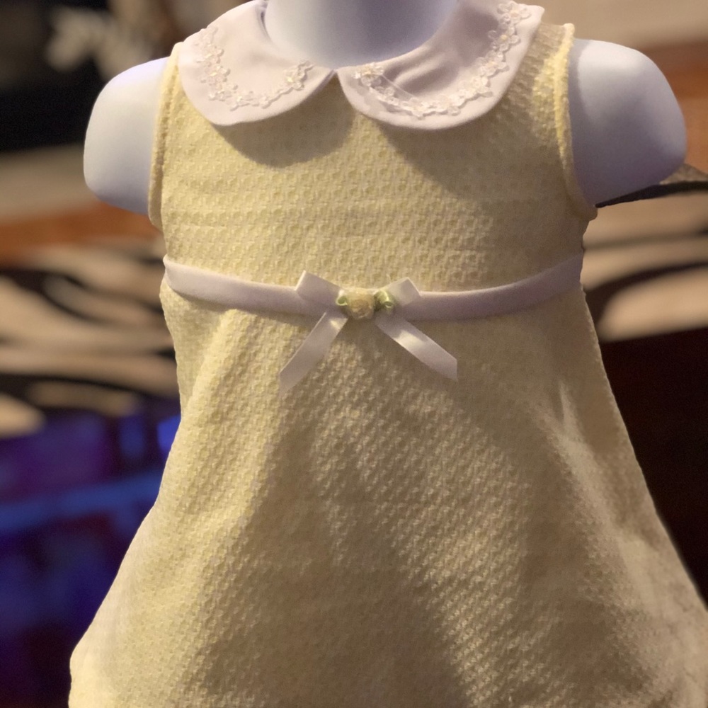 Jessica Ann 2pc Yellow Dress